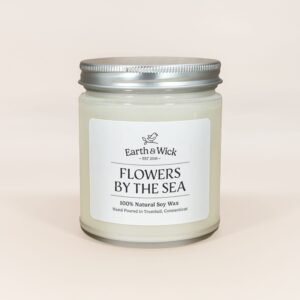 Flowers by the Sea<br>9 oz – 100% natural soy wax candle (Copy)