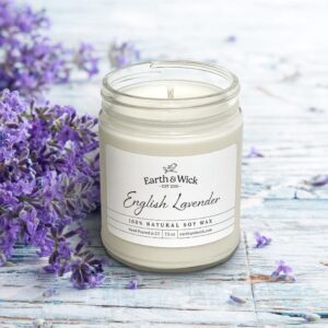 English Lavender candle