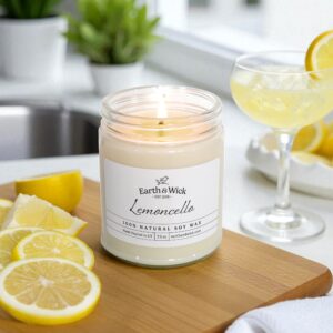 lemoncello candle