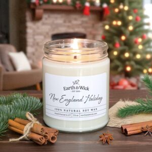 New England Holiday candle