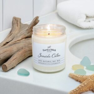 Seaside Cotton candle