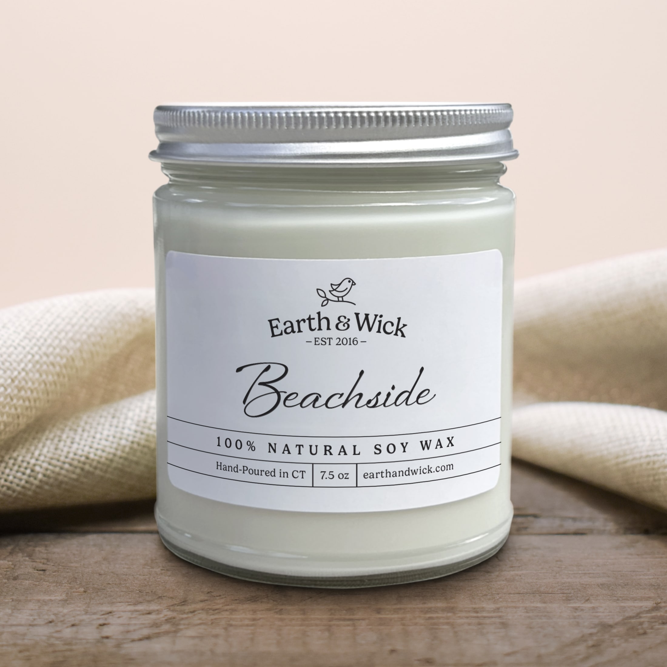 Beachside 100% soy wax candle 8 Beachside 100% soy wax candle - Image 8