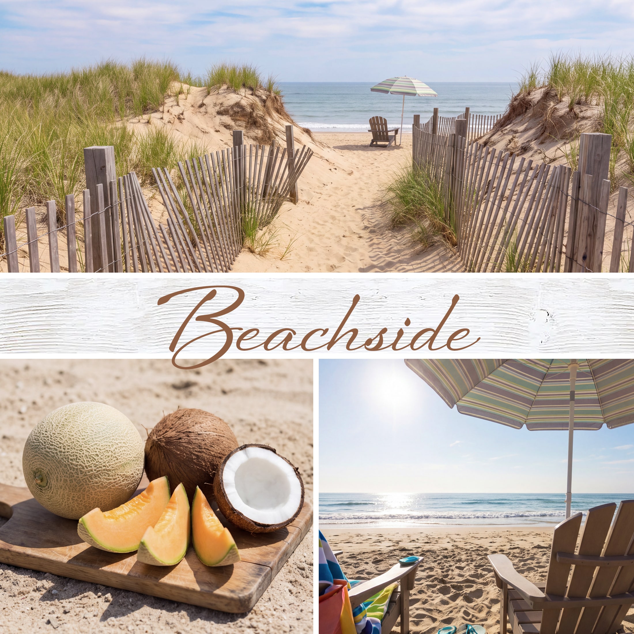 Beachside 100% soy wax candle 2 Beachside 100% soy wax candle - Image 2
