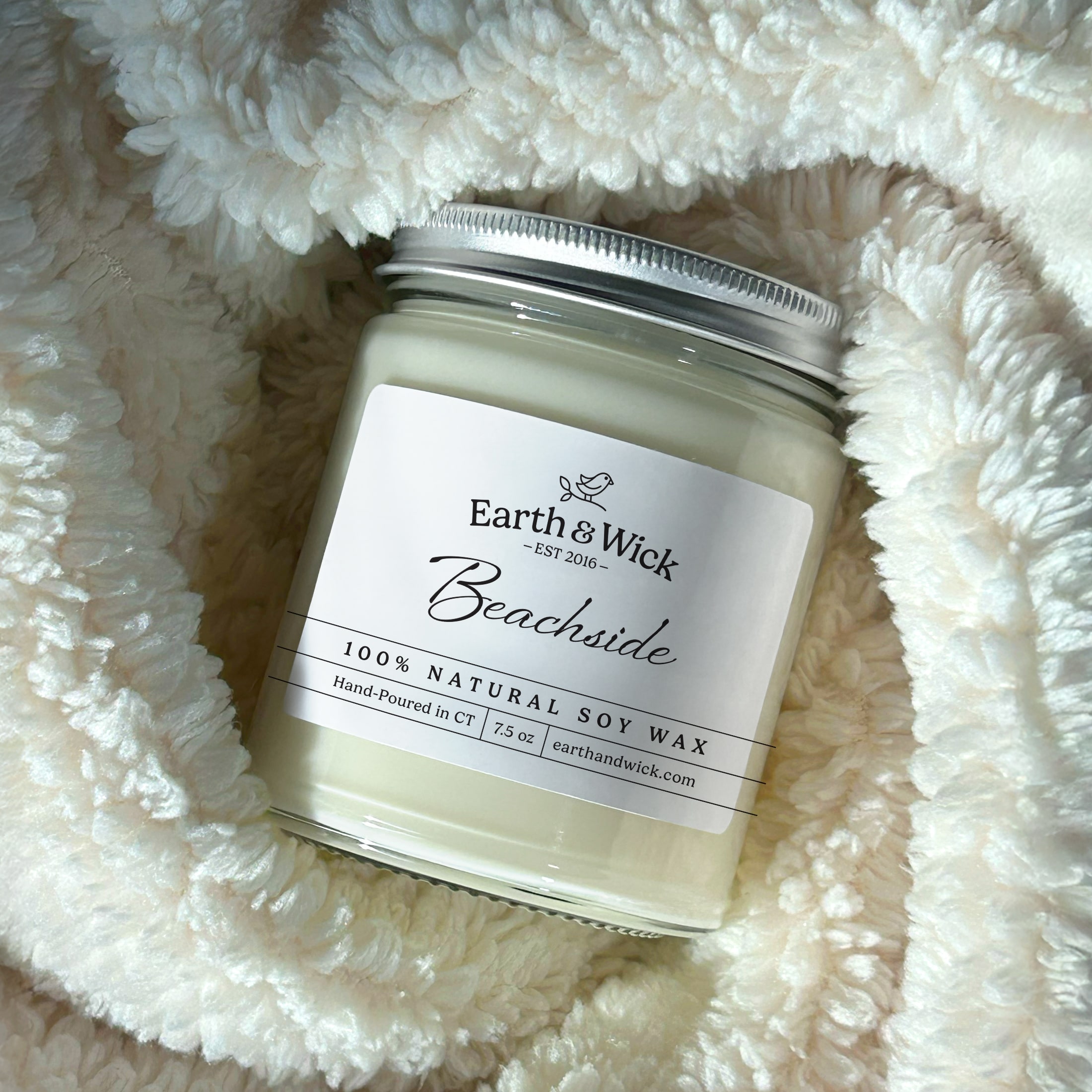Beachside 100% soy wax candle 5 Beachside 100% soy wax candle - Image 5
